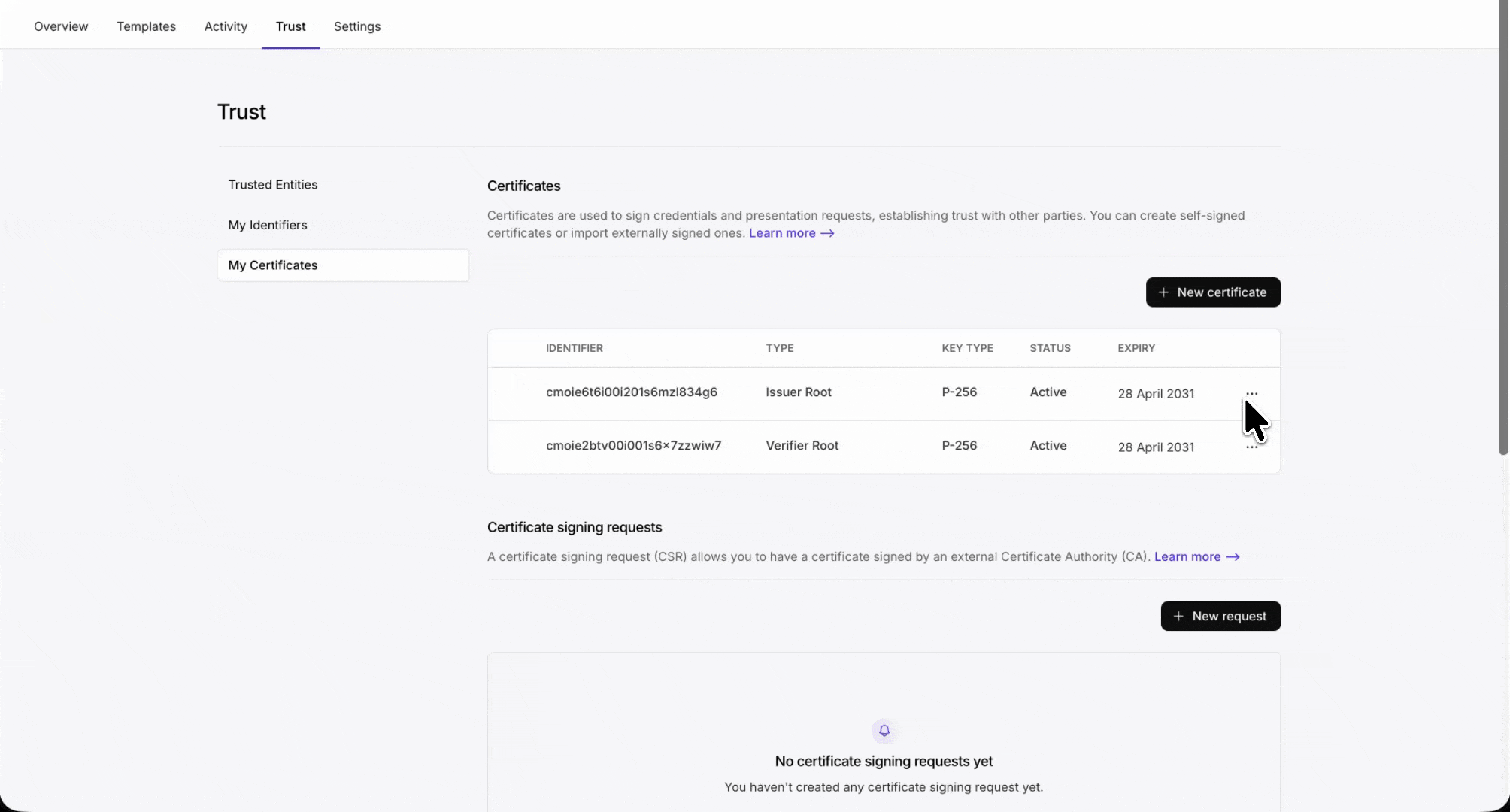 Create Trusted Entity