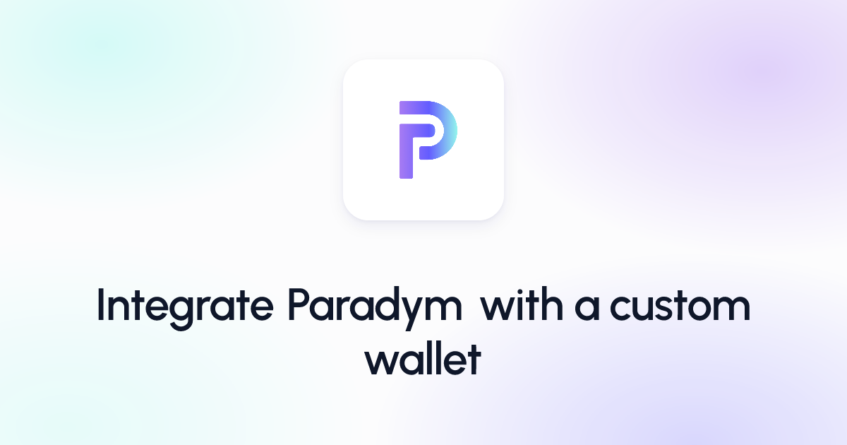 Custom Wallet