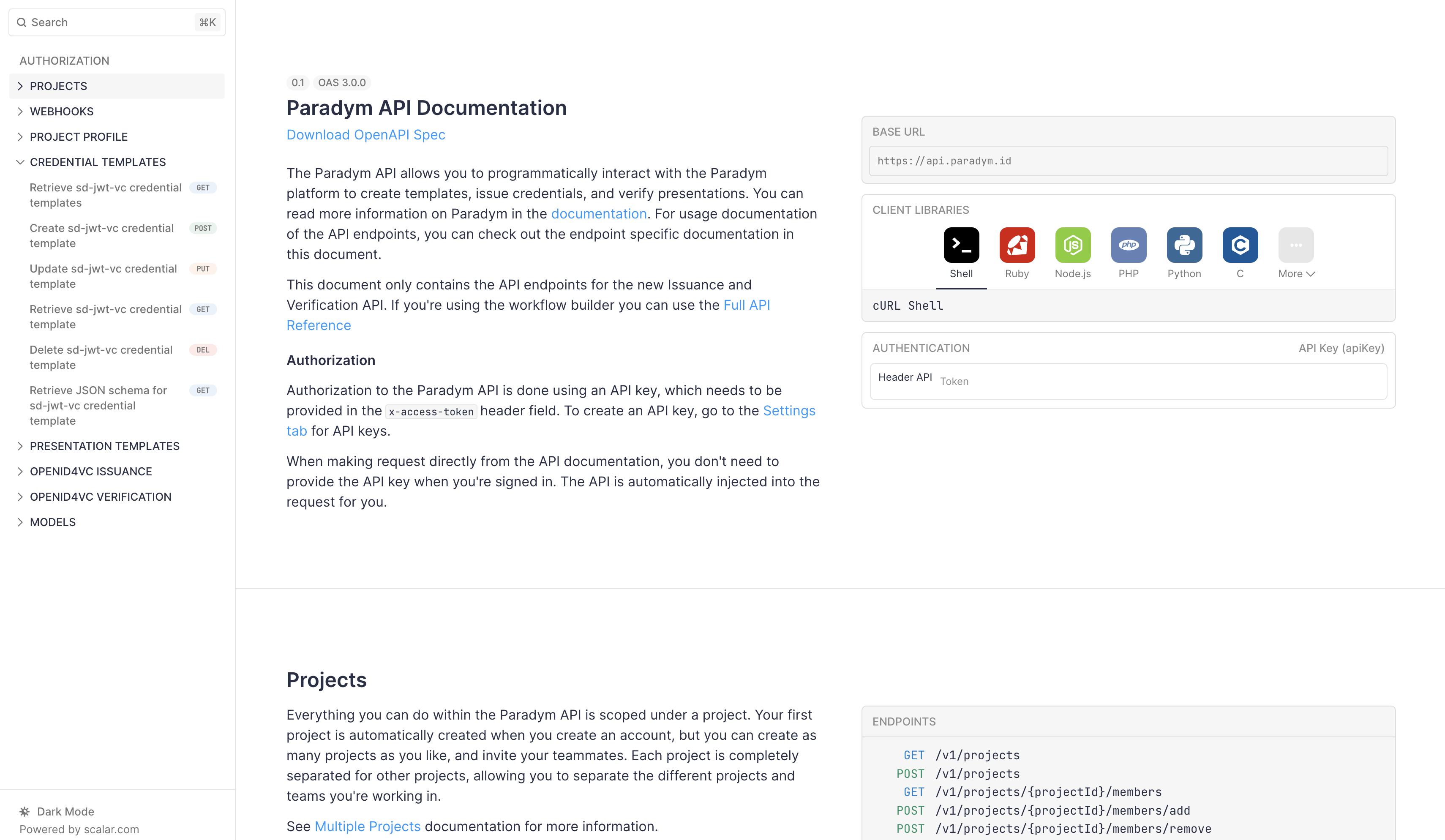 API Reference