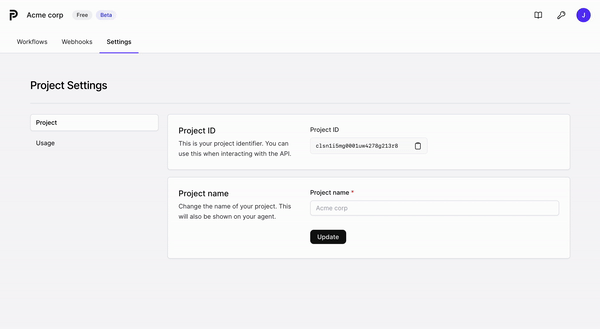 Extracting Project ID
